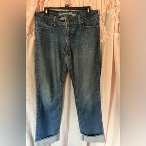 American Eagle 77 Straight leg jeans Y2K vintage size 10 Regular